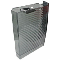 Wassertank kpl. mit Blende in pianoblack für Jura E4 / E6 / E8